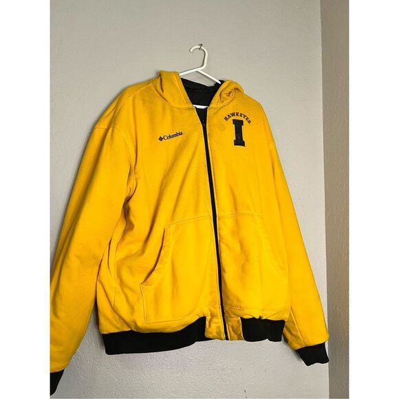 Columbia Iowa State Hawkeyes Reversible Puffer jacket  Size XL - Picture 5 of 7